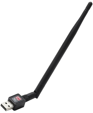 WiFi Dongle 600Mbps,Dual Band 2.4/5GHz Wireless USB High Speed Internet Computer Internet Adapter for PC Desktop Laptop Tablet,USB Internet Dongle with 5dBi Antenna for Windows 10 8 7 XP Vista Mac