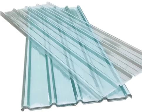 Insulating Roofing Cladding Panel, Sun Roofing Tiles Fiberglass Daylighting Panels, UV Protection Transparent Rainproof Board,Clear Roof Sheet for Canopy Balcony Carport,Easy to Install(35x28in)