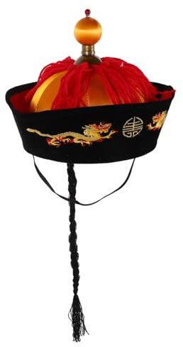 ibasenice Chapeau Hanfu Chapeau Noir Casquette Noire Chapeau Vintage Chapeau De Style Traditionnel Chapeau De Cosplay Chapeau De Costume Chinois Accessoires De Jeu De Rôle De Fête Chapeau