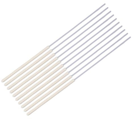 10 Pièces Recharges de Gomme Rétractable Gommes de Remplacement en Caoutchouc Recharges de Gomme à Crayon de Style Stylo pour le Travail D'écriture de Dessin et L'étude (Rond)