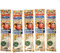 QUICK MILK Fruity Cereal - Strohhalme für Milch mit Getreide und Früchten, 5 Packung je 5 Trinkhalme (25 Halme)