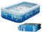 Piscine Gonflable - Piscine Familiale Extérieure pour Adultes,Structure Rectangulaire Résistante aux UV pour Activités Estivales Plage Jardin Hommes Femmes