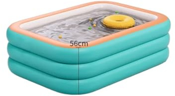 NJIEzhao Inflatable Bath Tub Piscina Gonfiabile for Esterni, Vasca da Bagno, Giardino, Ispessimento for Adulti, Festa Estiva in Acqua, Giardino sul Retro(180 CM)
