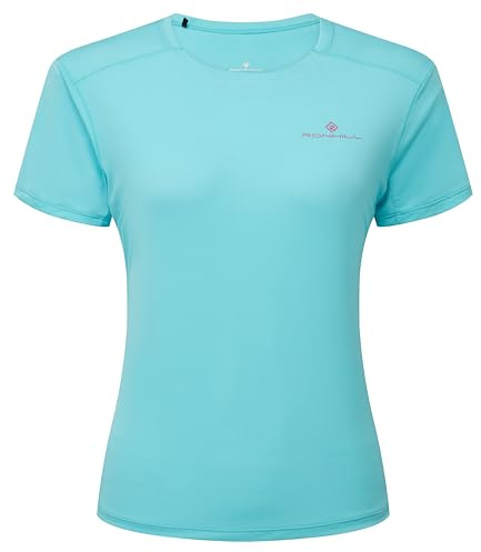 Ronhill Running, Wmn's Tech S/S Tee, Larimar/Exuberance, 14