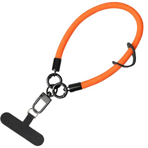 shjxi Handy Lanyard Armband Gurt - Anti -Loss -Tether Tab -Halter, Smartphone -Sicherheits -Armband, bequemes Handtriebgurt Accessoire für Frauen Männer Teenager Erwachsene Freunde täglich Gebrauch