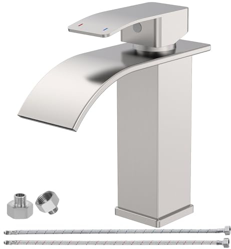 BATHLAVISH Wasserhahn Bad Chrom Messing-Waschbecken Armaturen