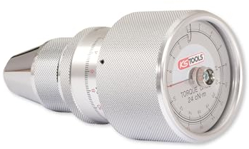 KS Tools Drehmoment Prüfgerät 516.3430 I Drehmoment Adapter 10-90 cNm I Zum präzisen Prüfen, Messen, Kontrollieren & Einstellen I Mit Schleppzeiger Funktion