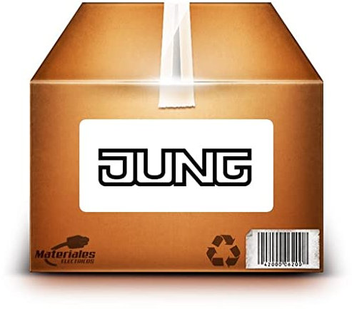 Jung Steckdosensockel, Kinderschutz, Weiß