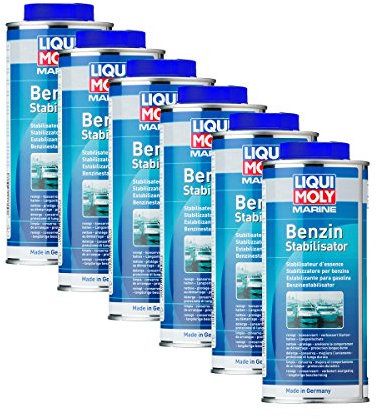 6 X Liqui Moly 25008 Marine Stabilizzatore benzina 500 ML