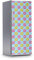 Kühlschrank Klebefolie I Deko für Kühlschranktür - Klebetapete Folie abwaschbar I Wandtattoo Küche - Design: Donutparty