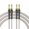 Douk Audio 14AWG OFC - Cable de cable para altavoces (2 m y 6,6 pies)