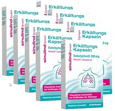 Sinulind Erkältungskapseln 200 mg, 9 x 20 Kapseln