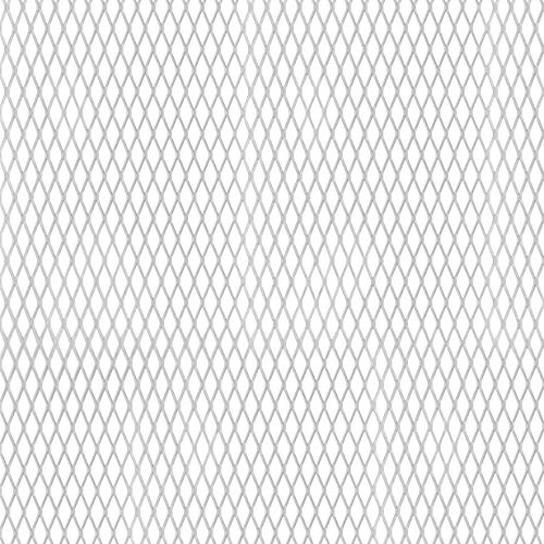 Alberts 467357 Chapa de metal desplegado, Acero, 120 x 1000 x 2,2 mm