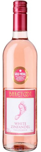 Barefoot White Zinfandel Rose 75cl Bottle (Case of 12)