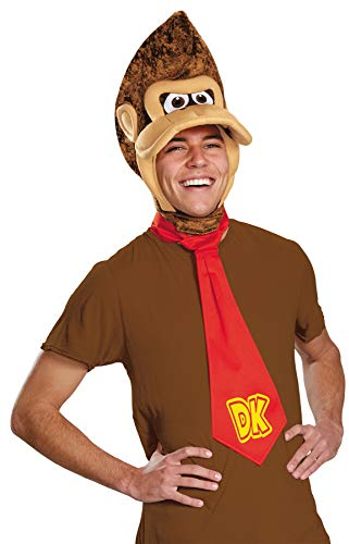 Disguise Super Mario Donkey Kong Kostüm Kit für Herren, Braun, Einheitsgre