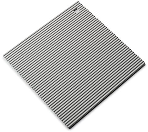 Zeal Silicone Heat Resistant Non-Slip Trivet, French Grey, 22 cm