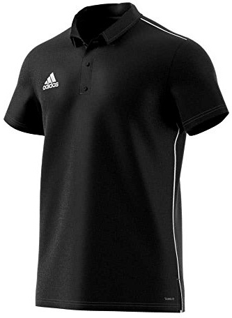 Adidas Herren Herren Poloshirt Core 18 Poloshirt, Black/White, XS, CE9037