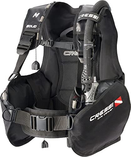 Cressi Solid Dive Center Edition Tauchjackets Gute Tarierung, Schwarz, M