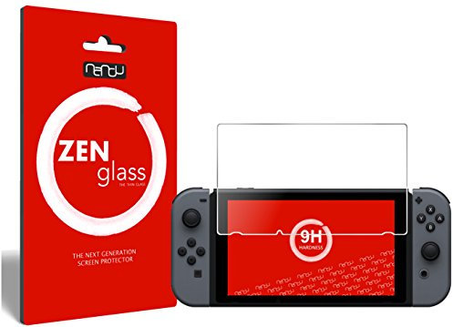 nandu I ZenGlass Pellicola Protettiva in Vetro Compatibile con Nintendo Switch I Protezione Schermo 9H
