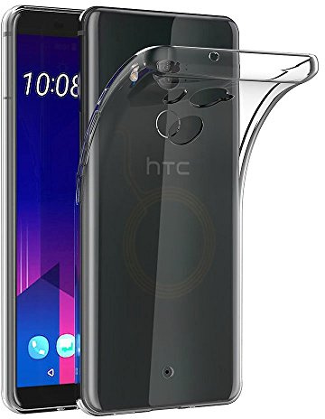 Hülle für HTC U11 Plus (6 Zoll) MaiJin Crystal Clear Durchsichtige Backcover Handyhülle TPU Case