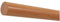 TIBU Buche Holz Handlauf Geländer 30-500cm Wandhandlauf Wand Treppe Stange Griff, Länge 80 cm und Enden gekappt (sägerau)
