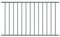 vidaXL Panneau de Clôture Clôture de Jardin Exterieur Arrière-Cour Résistance aux Intempéries Acier Enduit de Poudre 1,7x0,75 m Anthracite