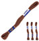 3 Docken Stickgarn je ca. 8m / Sticktwist 100% Baumwolle Stickerei verschiedene Farbwahl, Farbe :7892 schokoladenfarben