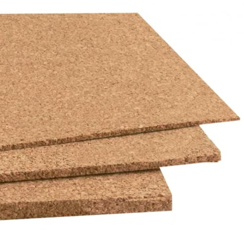 Materia Prima Korkplatte für Bastelarbeiten und Kunstprojekte, Mehrzweck-Korkplatte für Tafel oder Ständer, leicht zu schneiden, isolierende, 91,5 x 61 cm, Dicke 2,5 mm (2 pack).