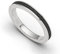 DUR Damen RingMarina black aus 925er Silber Größe 54 (17.2) R4837.54, 54 (17.2)