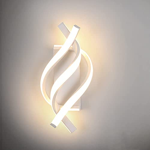 Comely 22W Wandlampe Modern, LED Wandleuchte Innen 2500LM Warmweiß 3000K für Wohnzimmer Schlafzimmer Treppenhaus Flur