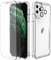 ORETECH Funda Transparente para iPhone 11 Pro(5.8), con [2X Vidrio Cristal Templado y 1x Cámara Protector de Pantalla] Silicona Bumper Carcasa Antichoque Anti-Arañazos Caso para iPhone 11 Pro, Clara