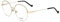 Liu Jo LJ2162 716 GOLD SHINY 50/18/140 Damen Brillen