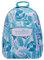 TOTTO Mochila escolar adaptable a carro plantas tropicales - Acuareles