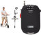 HUDORA BigWheel® Style 230 & ABUS Spezialschloss Combiflex 2503/120 - Geeignet als Gepäcksicherung, Skischloss, Helmsicherung - 120 cm Stahlkabel - mit Zahlencode - Schwarz