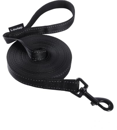 Loutep Reflective Training Lead for Dogs 3m 5m 10m 15m 20m 25m 30m