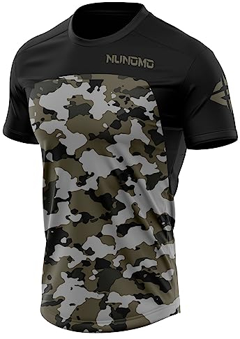 Herren Mountainbike MTB Top Kurzarm Atmungsaktiv Bequem Weich Feuchtigkeitstransport Radtrikot?Kurzarmtrikot Für MTB Rennrad/Multisport/Fitness/rocknend (TYP-4,XXL)