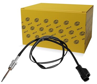 HELLA 6PT 010 376-581 Sensor, Abgastemperatur - 2-polig - geschraubt | 6PT 010 376-581 passend für Mondeo S-Max | 6PT 010