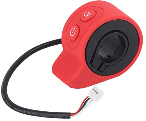 Dilwe Elektroroller Gaspedal Kit, Ersatzteil für Daumengas, Integriertes Geschwindigkeitsmodul, für Reparatur, Upgrades, Pendler, Sportbegeisterte