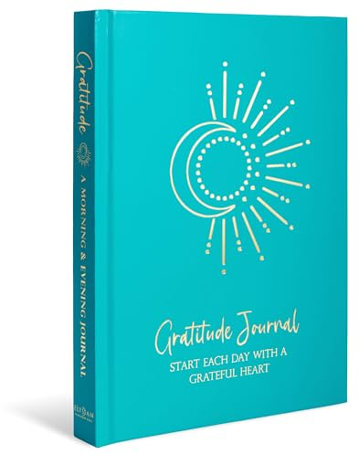 Dankbarkeitstagebuch: Beginnen Sie jeden Tag mit einem dankbaren Herzen, ein Morgen- und Abendtagebuch, um Positivität und Glück zu steigern, verschiedene tägliche Fragen, Aufforderungen und Übungen,