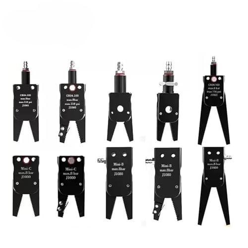 Mini-Greifer, pneumatischer Manipulator-Befestigungssensor, Düsenclip für Spritzguss, Greif-Wasserauslauf-Clip, Roboterbefestigungszylinder (MINI E)