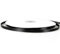 Ruban de satin noir 6 mm – 91 m, emballage cadeau et décoration