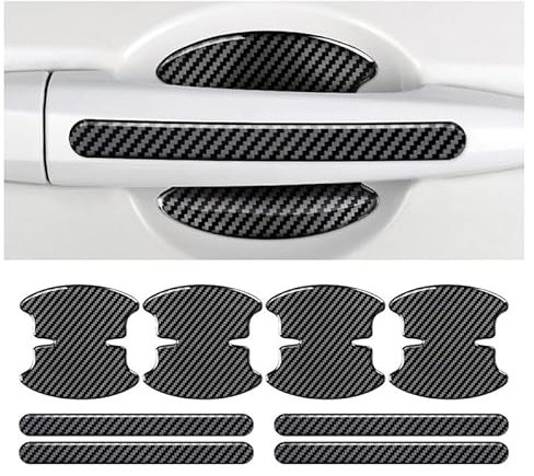 LSYZGRBC 8 Stück Autotür Griffe Aufkleber, für BMW 3er E91 2005-2024 Schutz Auto Türgriff Schutzfolie Aufkleber Schutz vor Kratzern