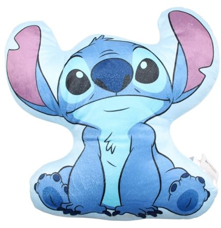 Coussin Garçon Lilo & Stitch – Accessoire Enfant Confortable et Disney – Größe Einheitsgröße – Blau