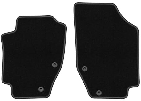 Filz-Fußmatten vorne passend für Peugeot 307CC 2003-2008, Schwarz, Basic