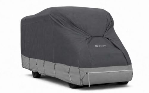 BERGER Abdeckplane für Wohnmobil, Kastenwagen, Van | Atmungsaktive Schutzhülle | langlebige 4-lagige Abdeckung | Schutz vor Regen, UV & Schmutz | Verschiedene Längen