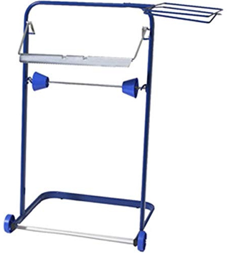 fripa 2355000 Putzrollen-Standgerät, aus Metall, blau