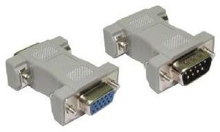 Aptii VGA HD15 15 Pin Female to VGA DB9 9 Pin Male Adaptor
