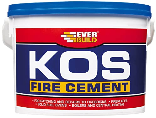 Everbuild KOS Black Brick Fire Furnace Stove Cement