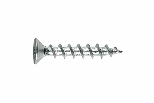 Index p204319z – Schraube für Tischlerprodukt PVC verzinkt 4,3 x 19