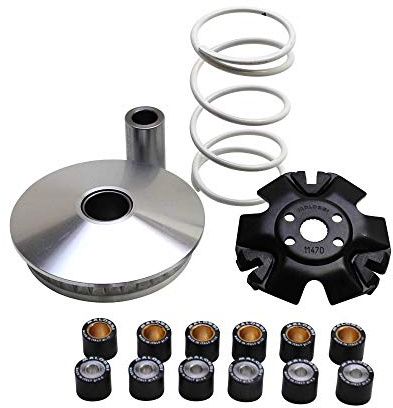 MALOSSI - VARIATEUR MAXISCOOTER SPORT POUR PIAGGIO 125, MP3, X10, X9, X8, X7, X-EVO, BEVERLY, FLY, LIBERTY, VESPA LX, VESPA GTS - ALUMINIUM, 100%